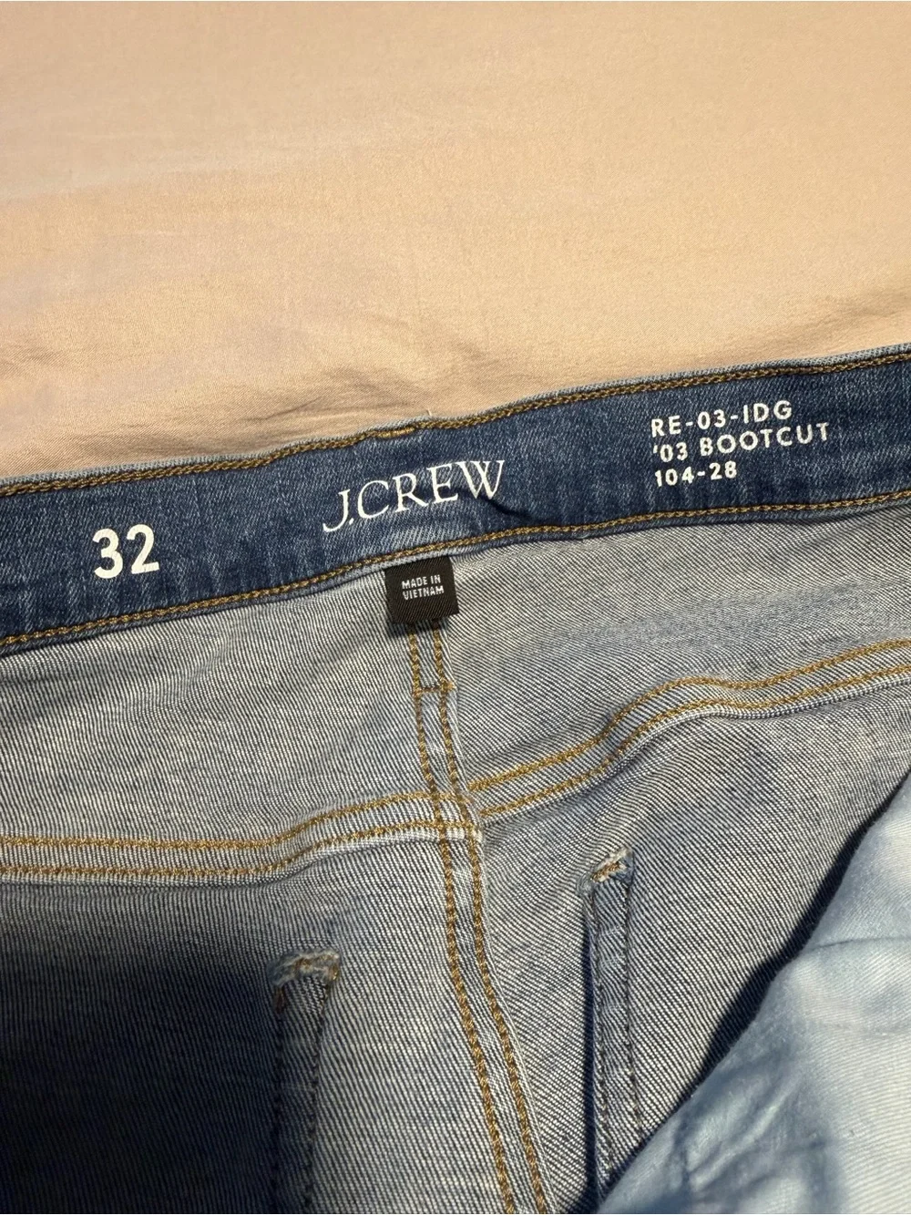 J.Crew High-Rise Bootcut Jeans — Size 32 | 2003 Super-Stretch